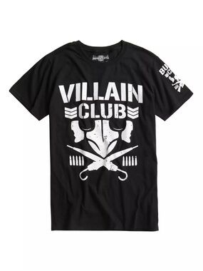 NJPW Marty Scurll (Villain Club) Bullet Club T-Shirt